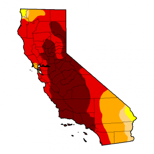 California is still in the midst of an exceptional long-term drought. (CPC/UNL/USDA).