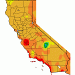 Nearly all of California--especially southern coastal sections--have been extraordinarily warm. (WRCC)