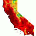 Central California has experienced fewer than 2--and in many cases zero--days with greater than 0.10 inches of precipitation in the past 6 months. (WRCC)