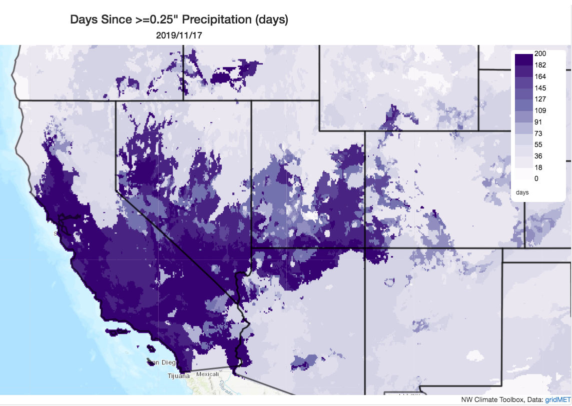 Dramatic Shift To Active Weather In SoCal; Very Late Season Wildfire ...